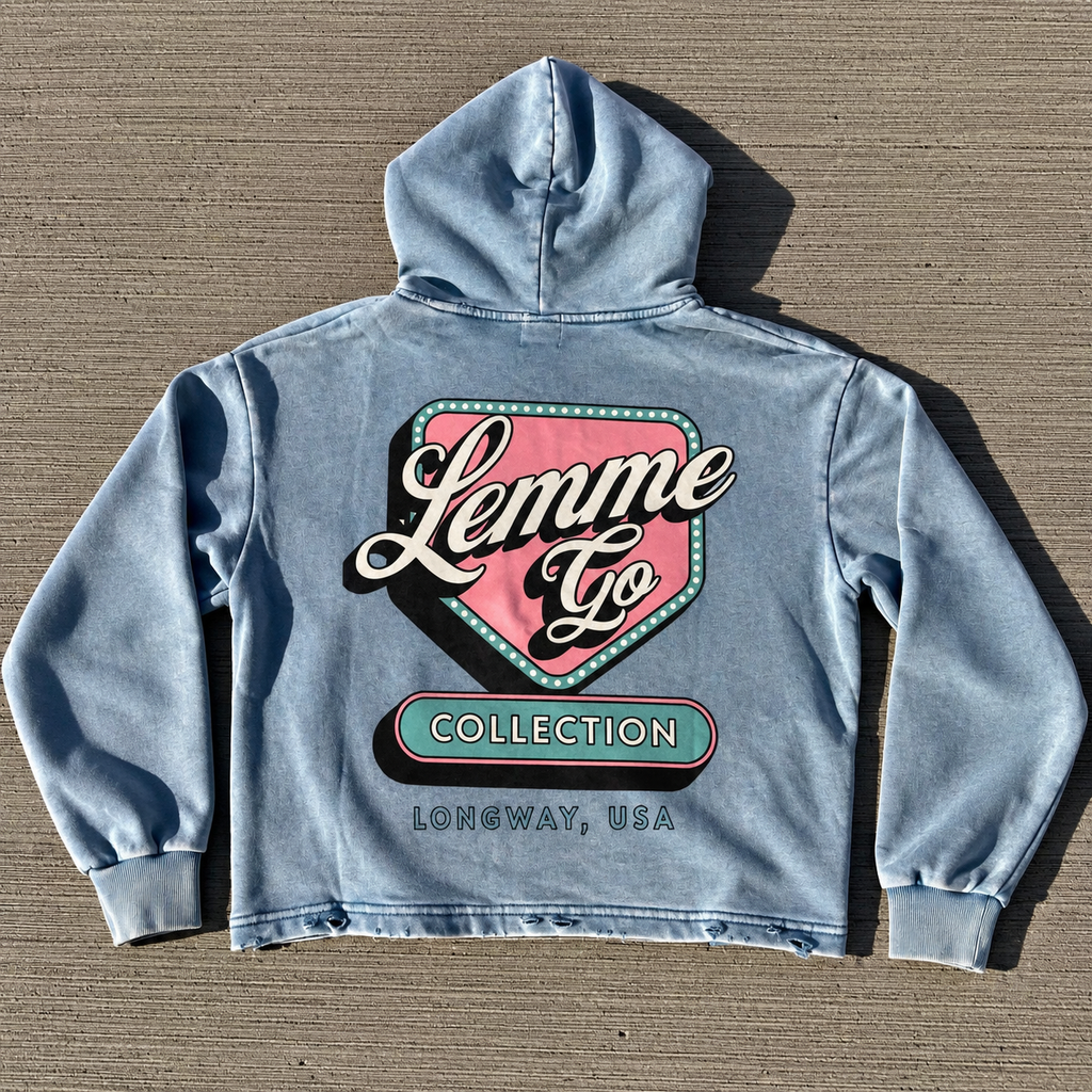 BLUE LOTTERY HOODIE
