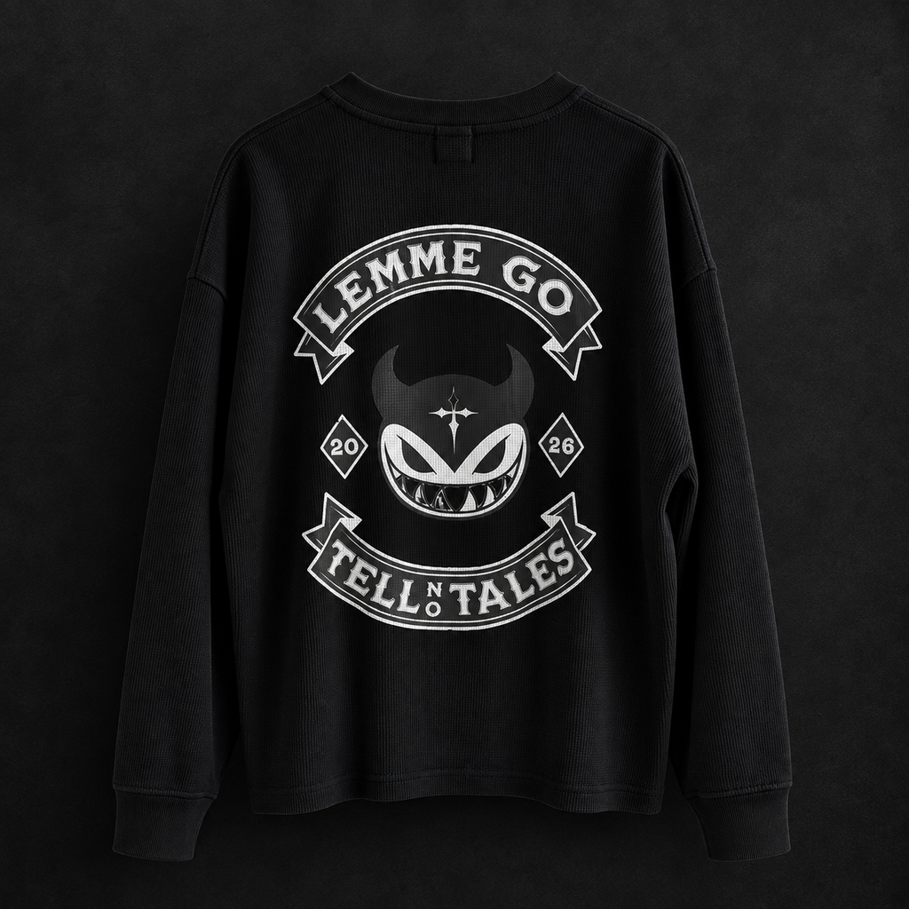 TELL NO TALES WAFFLE L-SLEEVE