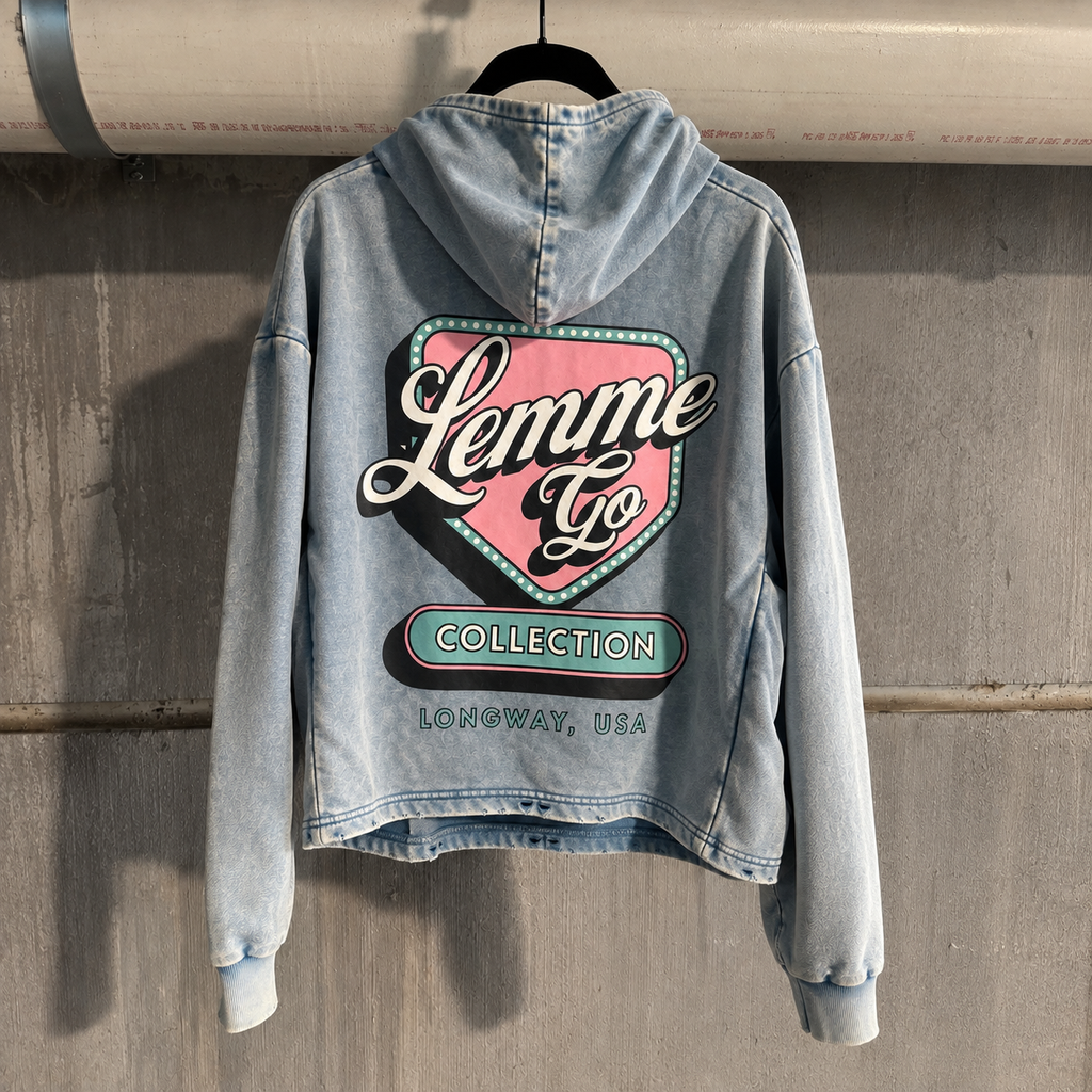 BLUE LOTTERY HOODIE